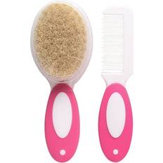 Pink Hair Care Pinxor Pink Baby Hairbrush 2pcs