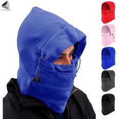 Flannel Accessories Pullimore Balaclava Ski Mask Thermal Fleece - Nary Blue