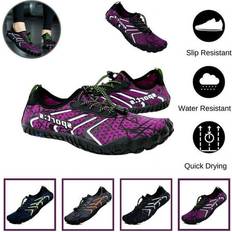 Purple Water Shoes The Perfect Part Inc. Non Slip Barefoot Water Shoes for Men & Women-Space Purple