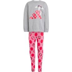 Multicolore Tute adidas Minnie Mouse Joggers Kids - Medium Grey Heather/Pink Fusion/Pure Ruby