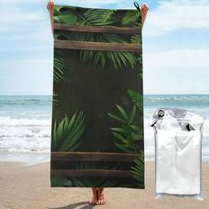 Fiber Bath Towels Xecao Framed Greenery Wall Art Print 31.5 x 63 Bath Towel