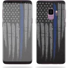 Samsung Galaxy S9 Mobile Phone Cases MightySkins Thin Blue Line Skin Case for Galaxy S9