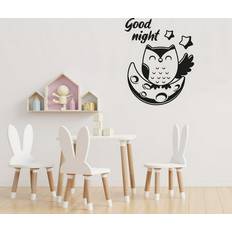 Interior Decorating DecorWithUs Good Night Bed Time Quotes Wall Sticker 40 x 24 inch