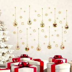 Gold Wall Decor Walplus Self Adhesive Matt Gold Decals 35.44 x 35.44 Wall Decor
