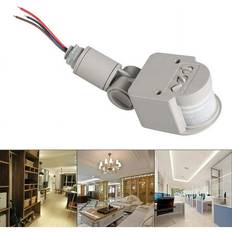 Electrical Accessories HLONK Co. Ltd, Outdoor 90~250V 180 Degree Infrared PIR Motion Sensor Detector Wall Light Switch