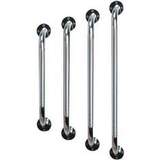 Steel Shower Stools Drive Medical Wall Grab Bar 16 Inch Chrome Finish 12116-3