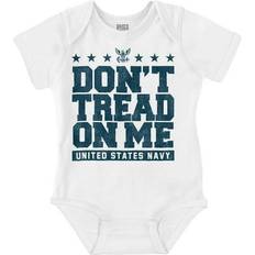 Children's Clothing Brisco Brands Dont Tread On Me United States Romper - Navy