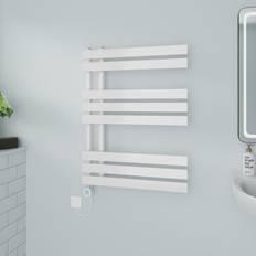 Heated Towel Rails Brayden Studio Calynne Designer Heated Towel Rail 80cm H x 60cm W x 7.35cm D