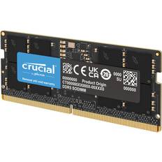 12 Go Mémoires RAM Crucial Classic Black SO-DIMM DDR5 5600MHz 12GB (CT12G56C46S5)