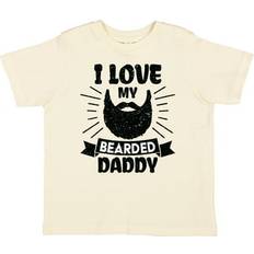 Tops Inktastic I Love My Bearded Daddy T-Shirt