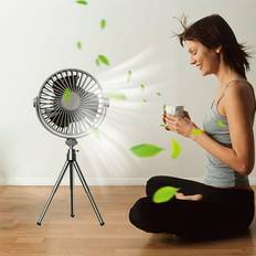 Uscallm Small Portable Desk Fan 360° Rotate