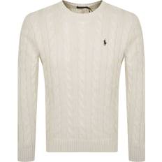 Hauts Polo Ralph Lauren Wool Cashmere Crew - Aged Wine Heather