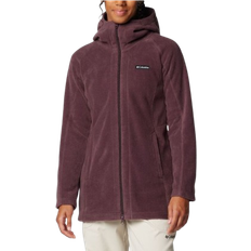 Purple Outerwear Columbia Women's Benton Springs II Long Fleece Hoodie - Moonvista