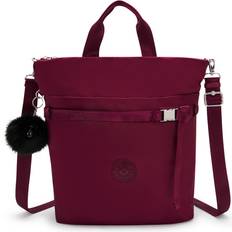 Kipling Totes & Shopping Bags Kipling Antoinne Laptop Crossbody Tote Bag - Lavish Purple Satin