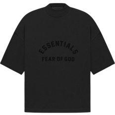 Fear of God T-shirts Fear of God Essentials Arch Logo Tee - Jet Black