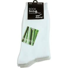 Strumpor Walking Bambustrumpa Komfort - Vit