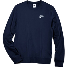 Nike crew neck Nike Sportswear Club Fleece Women's Crew Neck Sweatshirt - Obsidian/White