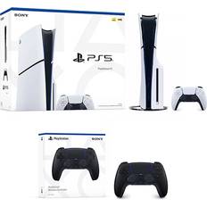 Game Consoles Sony PlayStation 5 Slim Console PlayStation 5 DualSense Wireless Controller Midnight Black Includes PS5 Console & DualSense Controller 16GB RAM 1TB S