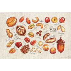 Nuts & Seeds Counted Cross Stitch Kit