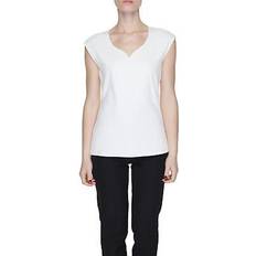 Street One Clothing Street One Women's Ribbed Top - White