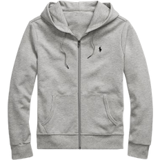 Polo Ralph Lauren Men Sweaters Polo Ralph Lauren Double Knit Full Zip Hoodie - Light Sport Heather