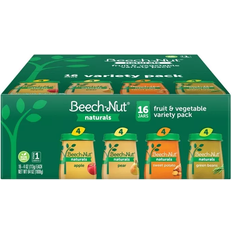 Fruit Baby Food & Formulas Beech-Nut Naturals Fruit Vegetable Variety Pack of 16 64oz 16 1