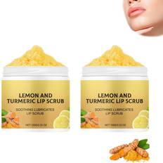 Läppskrubb YOENBG Lip Scrub Lemon & Turmeric 100g 2-pack