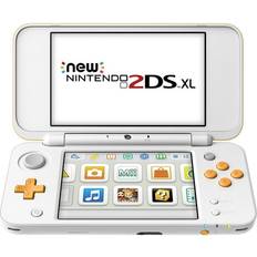 Game Consoles Nintendo Best Retro Games, Restored 2DS XL Portable Gaming Console White & Orange (Refurbished)