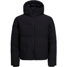 6XL Jacken Jack & Jones Puffer Jacket Plus Size - Black