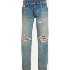 Amiri MA Quad Plaid MX1 Jeans - True Indigo