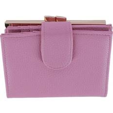 Buxton Vegan Leather Lexington Wallet - Mauve Blush