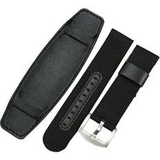 Stainless Steel Watch Straps LWEEIN 22mm Weaving Pure Nylon Watch Strap