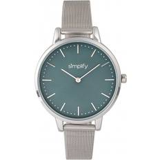 Simplify The 5800 Mesh Bracelet Watch Teal
