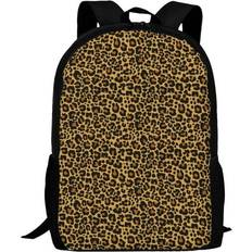 Leopard School Bags Buewutiry Travel Laptop Backpack for School - Leopard Fashion Print