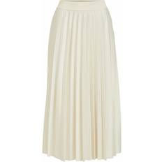 Vila Vinitban Pleated Midi Skirt - Birch