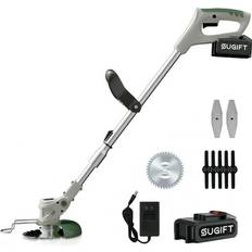 SUGIFT 21V Cordless String Trimmer with Edger