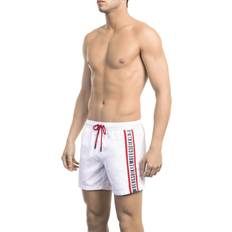 Polyamide Swimming Trunks Bikkembergs Badetøj Herre - Hvid