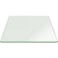 Glass Table Tops Fab Glass and Mirror 20 Inch Square Table Top