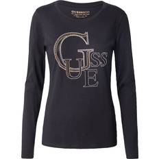 Guess Golden Bekleidung Guess Shirt - gold / schwarz / silber - XS