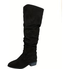 High Boots Temu Over-the-knee Long Boots With Heel - Comfortable