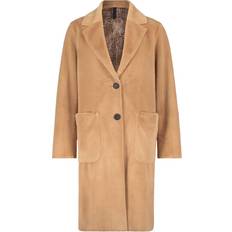 Betty Barclay Frakker Betty Barclay Dyretryk Overgangsfrakke Dame Polyester - Brun