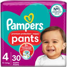 Pampers Premium Protection Nappy Pants Size 4 9-15kg 30pcs