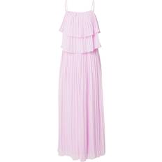 Dame - Lilla Kjoler Vila Sommerkjole Vichiffan Singlet Pleat - Rosa
