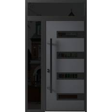 External Door VDomDoors Front Exterior Prehung Steel W36 16 H80 16 External Door (x)