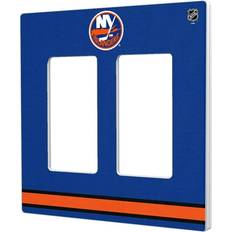 Keyscaper New York Islanders Double Rocker Lightswitch Plate