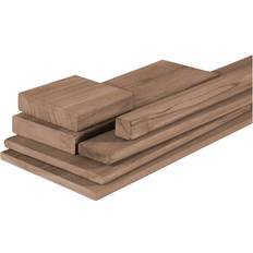 Timber Teak Teak Lumber Plank, 7/8x3-3/4x3-7/8