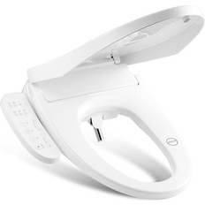 VEVOR MD Sales, Elongated Electric Bidet Toilet Seat Smart Heated Seat with Side Arm Control Adjustable Water Pressure & Temperature