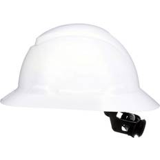 Safety Helmets 3M Secure Fit 4-Point Ratchet Full Brim Hard Hat - White