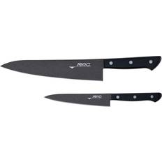 MAC Black Fluorine Set 2 Pcs Knife Set