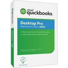 Intuit Office Software Intuit Software Sales Force, Quickbooks Desktop Pro 2020 Business & Accounting Software